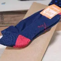 Bamboo or Cotton Dark Blue High Quality Socks