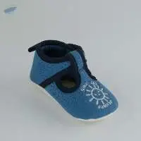 Newborn Prewalker Pure Dark Blue Baby Shoes