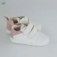 Prewalker Pure White Color Soft Baby Shoes