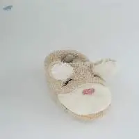 Pure White and Brown Color Soft Shoes
