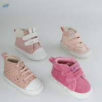 Prewalker Pure Pink Color Soft Baby Shoes