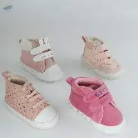 Prewalker Pure Pink Color Soft Baby Shoes