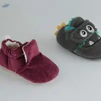Prewalker Pure Dark Gray Color Soft Baby Shoes