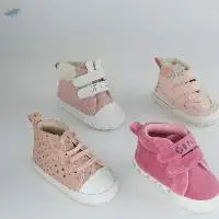 Prewalker Pure Pink Color Soft Baby Shoes