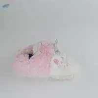 Pure White and Pink Color Soft Baby Shoe