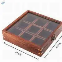 Wooden Spice Box