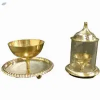 Brass Akhand Diya