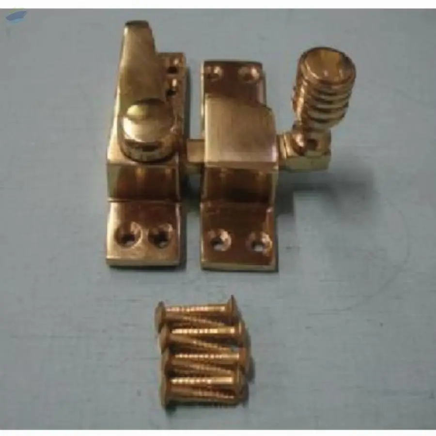 ME113 Reeded Knob Straight Arm Fastener