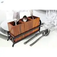 Wooden Spoon Stand