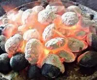 Charcoal for BBQ From Mix Coconut And Sawdust