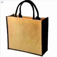 Canvas Jute Tote Shopping Bag