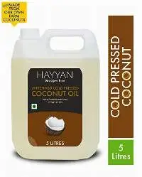 HAYYAN Cold Pressed Coconut Oil -5 Litres