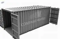 Double Door Shipping Container Hi-Cube storage
