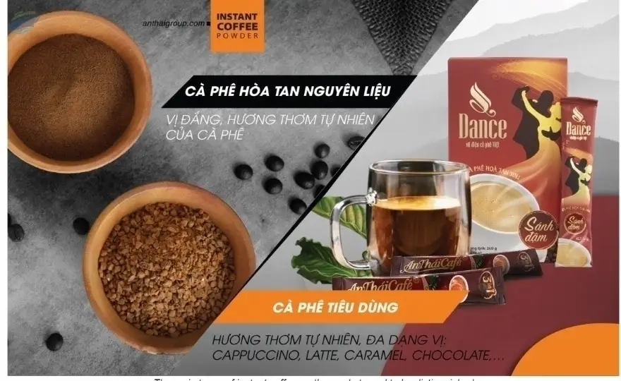 Instant Coffee Powder From Vietnam