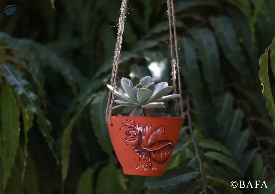 Terracotta Hanging Planter - Cozzie Mozzie