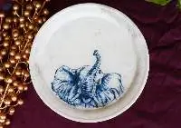 Marble Plates For Home Decor - Walk with royalty