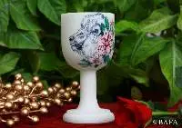 Marble Wine Glass - Madhira Ke Panchi