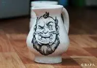 Blue Pottery Serving Jar - Outcast