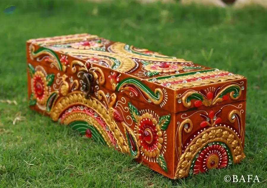 Paper Mache Wine Bottle Box Nirvana by By Artist For Artist. Supplier