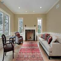 Woven Digital Printed Area Rug