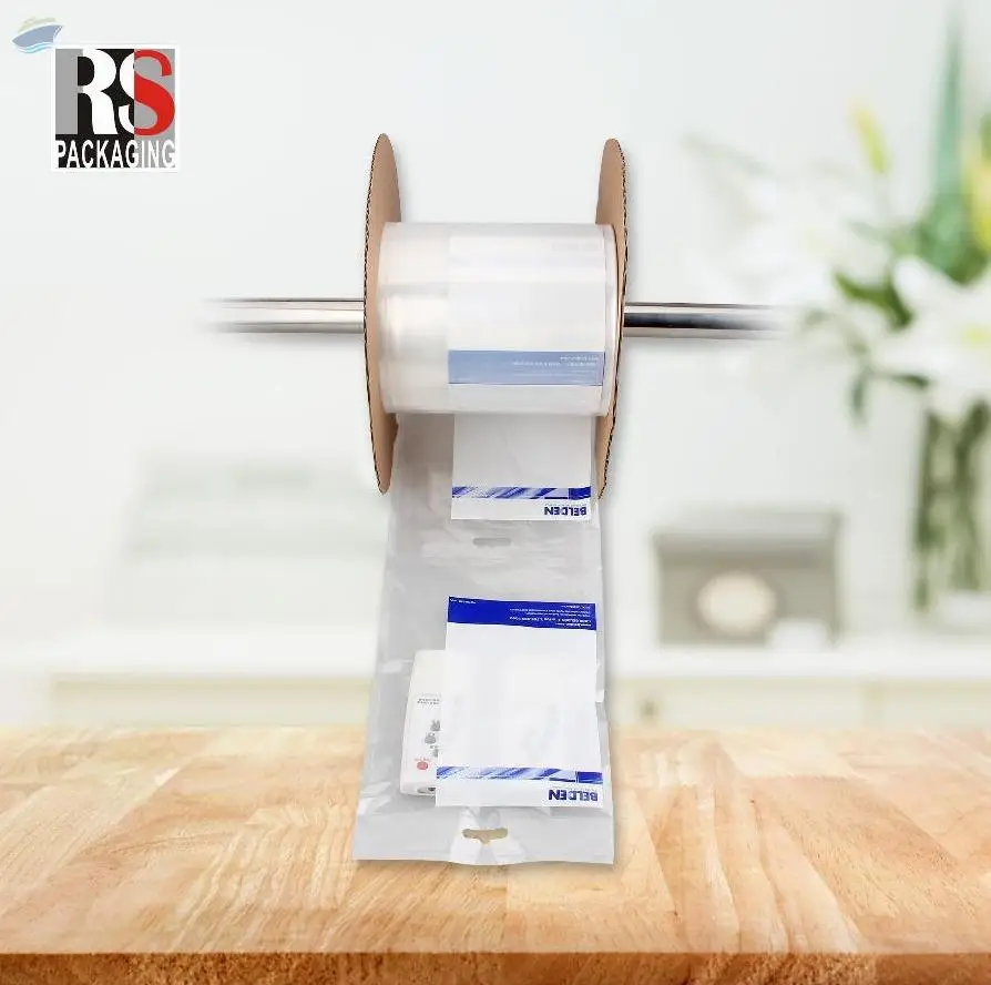 Plastic Roll Bags For Automated Bagging Systems