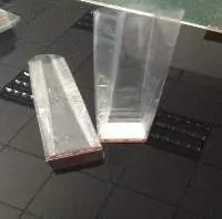 1.5 mil Clear BOPP Gold Liner Candy Bags