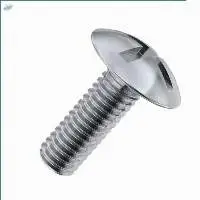 Cross-slotted Mushroom Head Screws