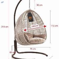 Egg Chair Swing Hammock Cushion