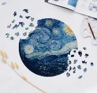 Wooden Jigsaw Puzzle The Starry Night