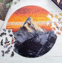 Wooden Jigsaw Puzzle  Everest Mountain