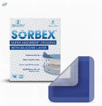 Sorbex Super Absorbent Dressing with Silicone