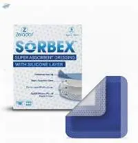 Sorbex Super Absorbent Dressing with Silicone
