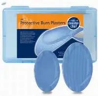Blue Advanced Hydrogel Burns Plasters