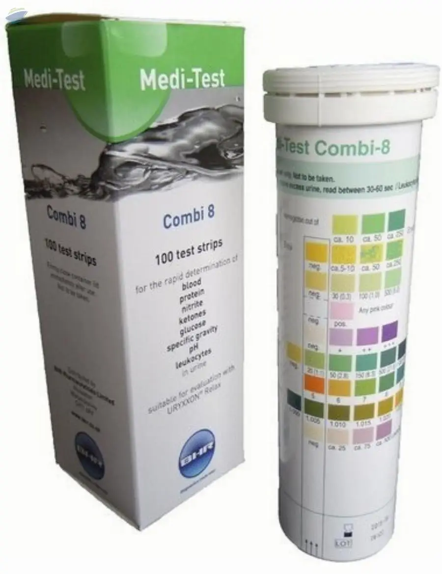 Urine Test Strips Medi Test Combi 8