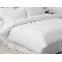Polyester Cotton White Bed Sheet sets for Hotels