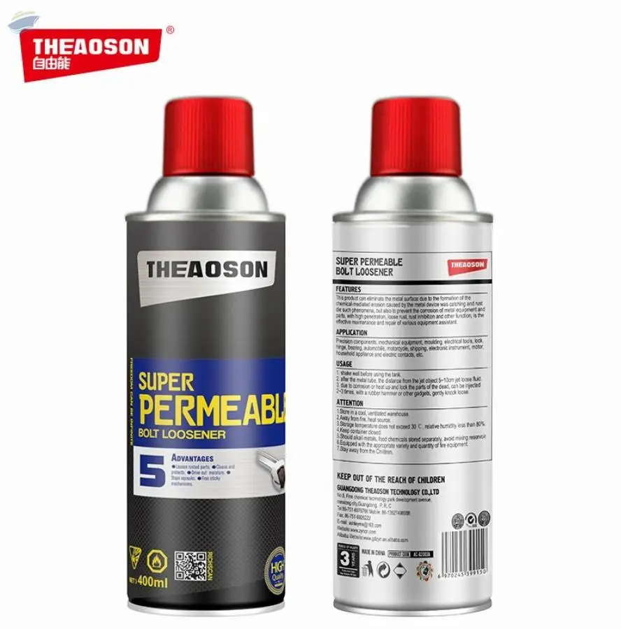Penetrating Aerosol Spray Bolt Loosener