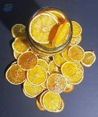 Dried Orange Slices Jar