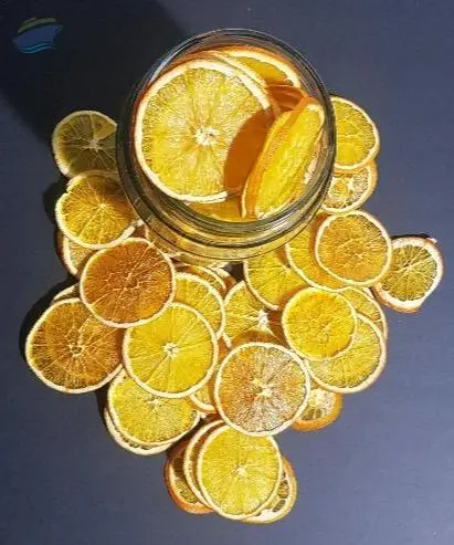 Dried Orange Slices Jar