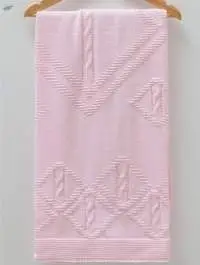 Tricot Baby Blanket