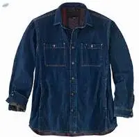 Denim  Front  - Shirt