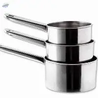 Sauce Pan Ss Handle Set Of 3 With Out Lid