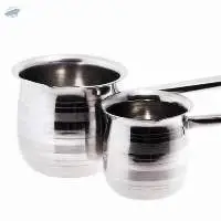 Coffee Warmer Silver Line 2pcs Set