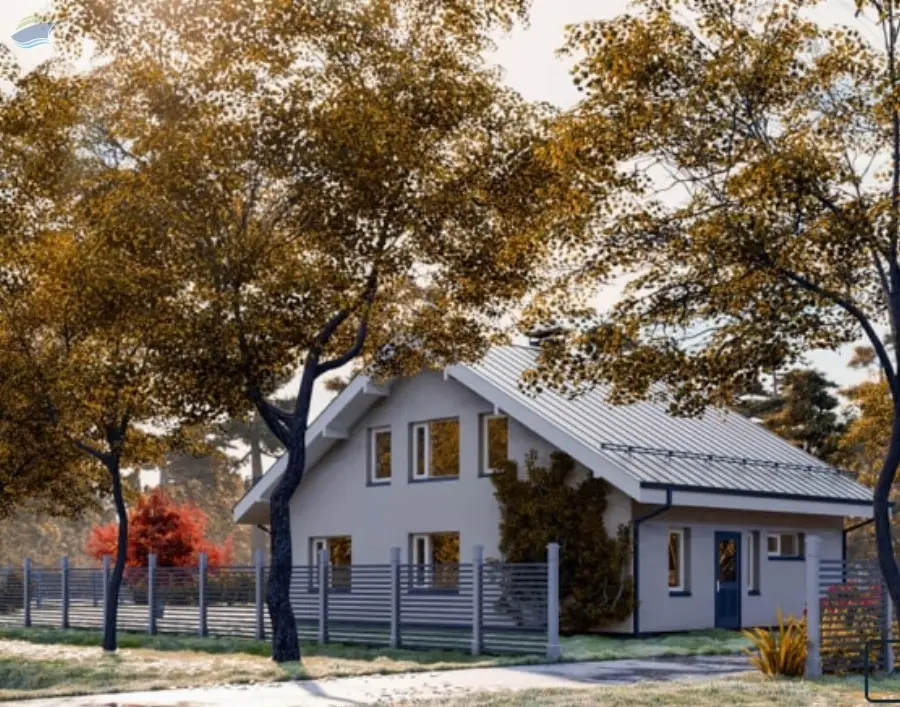 Pre-Fabricated Wood Frame House