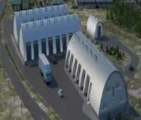 Arch Hangars For Storage And Proces