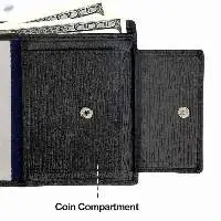Matti Leather Vertical-Fold Men's Wallet