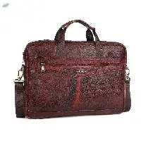Leather Cross Body Shoulder Bag Brown