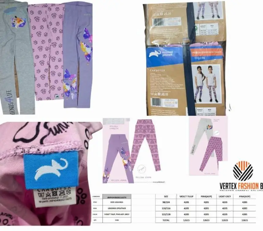 Girl's Fashionable Original Branded Legging
