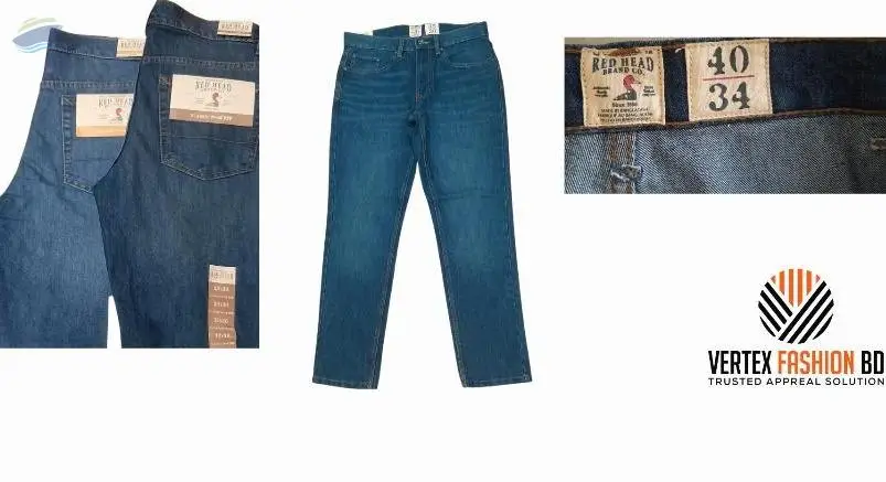 Branded Men's Denim 5-pkt Long Pant .