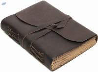 Leather Eco-Friendly Kraft Lined Paper Journals