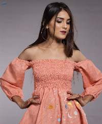 Galaxy Orange Top